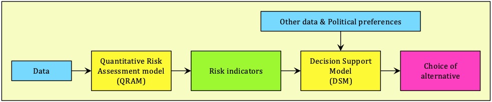 Fig. 1: Rational decision process